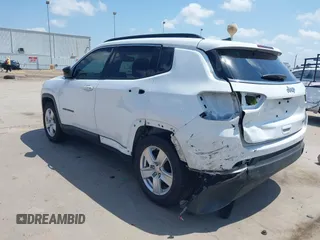 2022 Jeep Compass Latitude with VIN 3C4NJCBB8NT137619, listed as a IAAI auction lot 42211859 with 31,319 mi miles and . Bid and sale history available at DreamBid. Image 3.