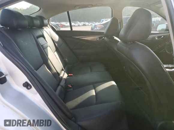2017 Infiniti Q50 2.0t Sport with VIN JN1CV7AR8HM682394, listed as a Copart auction lot 72235254 with 117,380 mi miles and Salvage Title. Bid and sale history available at carsss.com. Image 10.