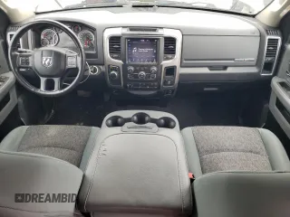2018 Ram 1500 Lone Star Silver with VIN 1C6RR6LT6JS266013, listed as a Copart auction lot 56895915 with 136,453 mi miles and Salvage title. Bid and sale history available at DreamBid. Image 8.