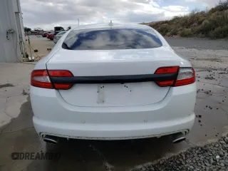 2013 Jaguar XF V6 SC with VIN SAJWJ0EFXD8S80460, listed as a Copart auction lot 81406734 with 122,972 mi miles and Salvage Title. Bid and sale history available at carsss.com. Image 6.