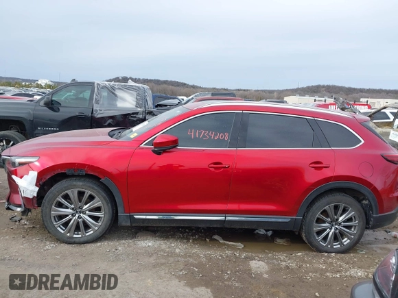 2021 Mazda CX-9 Signature with VIN JM3TCBEY0M0502938, listed as a IAAI auction lot 41734208 with 59,375 mi miles and . Bid and sale history available at carsss.com. Image 14.