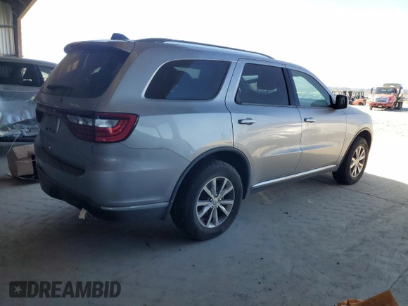 2014 Dodge Durango Limited with VIN 1C4RDJDG6EC592017, listed as a Copart auction lot 61428975 with 141,992 mi miles and Clean title. Bid and sale history available at DreamBid. Image 3.