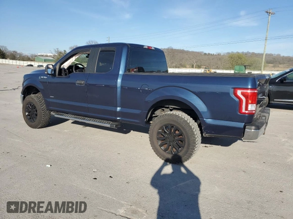2016 Ford F-150 XL with VIN 1FTEX1CP8GFA96743, listed as a Copart auction lot 50309085 with 122,835 mi miles and Salvage Title. Bid and sale history available at carsss.com. Image 2.
