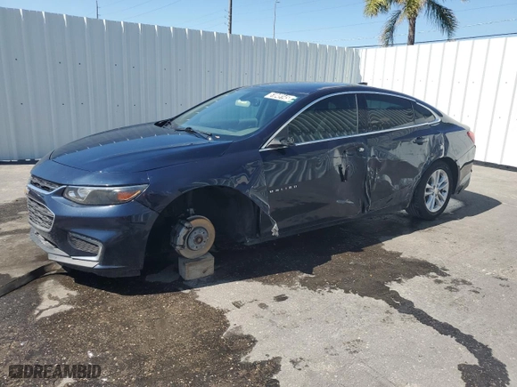 2016 Chevrolet Malibu LT with VIN 1G1ZE5ST0GF250206, listed as a Copart auction lot 51849145 with 90,486 mi miles and Clean Title. Bid and sale history available at carsss.com. Image 1.