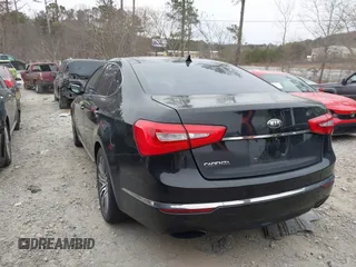 2014 Kia Cadenza Premium with VIN KNALN4D73E5163441, listed as a IAAI auction lot 41392572 with 190,378 mi miles. Bid and sale history available at carsss.com. Image 3.