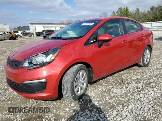 2017 Kia Rio LX with VIN KNADM4A34H6034535, listed as a Copart auction lot 45338195 with 123,459 mi miles and Salvage Title. Bid and sale history available at carsss.com. Image 1.
