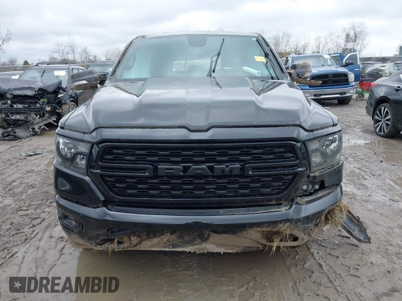 2022 Ram 1500 Big Horn с VIN 1C6SRFBT5NN138689, выставлен на аукционе IAAI как лот 42007451 с пробегом 55 504 миль миль и . История ставок и продаж доступна на DreamBid. Изображение 11.