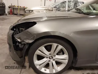 2012 Hyundai Genesis Coupe 2.0T with VIN KMHHT6KD6CU075565, listed as a IAAI auction lot 42083888 with 106,523 mi miles and . Bid and sale history available at DreamBid. Image 6.