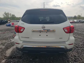 2017 Nissan Pathfinder SL with VIN 5N1DR2MM1HC688290, listed as a Copart auction lot 52807675 with 129,038 mi miles and Salvage Title. Bid and sale history available at carsss.com. Image 6.