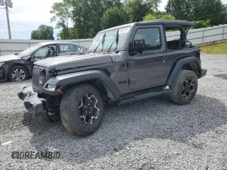 2021 Jeep Wrangler 80th Anniversary with VIN 1C4GJXAN3MW723200, listed as a Copart auction lot 58037825 with 35,039 mi miles and Salvage title. Bid and sale history available at DreamBid. Image 1.