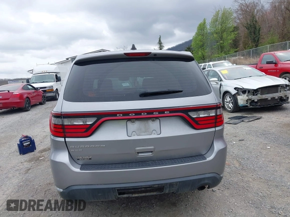 2017 Dodge Durango SXT with VIN 1C4RDJAG2HC691071, listed as a IAAI auction lot 41939397 with 115,678 mi miles and . Bid and sale history available at DreamBid. Image 16.