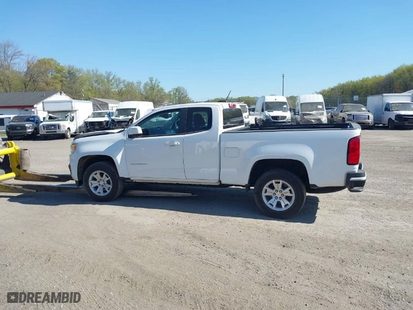 2022 Chevrolet Colorado 2WD LT with VIN 1GCHSCEN6N1128845, listed as a IAAI auction lot 41872025 with 29,811 mi miles. Bid and sale history available at carsss.com. Image 14.
