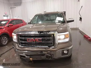 2014 GMC Sierra 1500 SLT with VIN 1GTV2VEC9EZ153530, listed as a IAAI auction lot 41647250 with 124,171 mi miles. Bid and sale history available at carsss.com. Image 13.