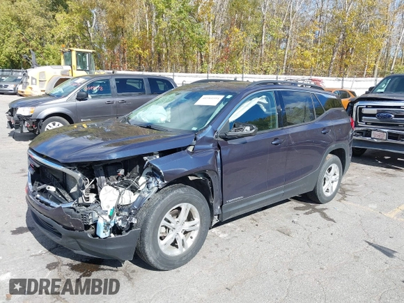2018 GMC Terrain SLE with VIN 3GKALMEVXJL157227, listed as a IAAI auction lot 40584594 with 123,718 mi miles. Bid and sale history available at carsss.com. Image 17.