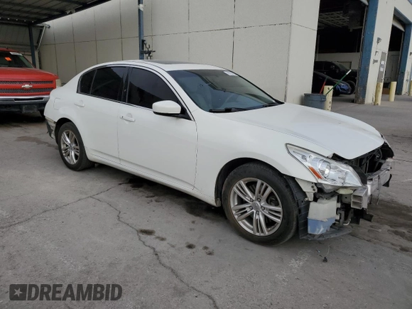 2012 Infiniti G37 x with VIN JN1CV6AR0CM975080, listed as a Copart auction lot 87237924 with 119,504 mi miles and Clean Title. Bid and sale history available at DreamBid. Image 4.