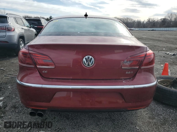2014 Volkswagen CC Lux with VIN WVWRP7AN4EE505619, listed as a Copart auction lot 46588705 with 105,965 mi miles and Clean Title. Bid and sale history available at carsss.com. Image 6.