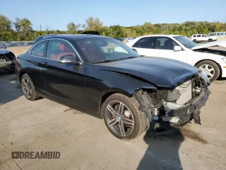 2017 BMW 2 Series 230i xDrive with VIN WBA2H9C37H7A25850, listed as a Copart auction lot 71543504 with 94,976 mi miles and Salvage Title. Bid and sale history available at carsss.com. Image 4.