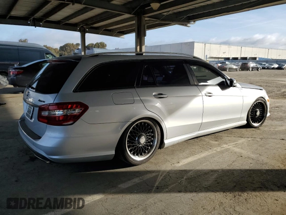 2011 Mercedes-Benz E 350 Luxury with VIN WDDHH8HB8BA351807, listed as a Copart auction lot 52191165 with 122,509 mi miles and Salvage Title. Bid and sale history available at DreamBid. Image 3.