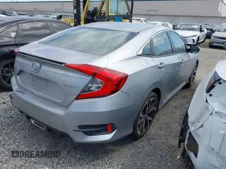 2019 Honda Civic Sedan Sport with VIN 19XFC2F85KE200828, listed as a IAAI auction lot 41807119 with 76,490 mi miles. Bid and sale history available at carsss.com. Image 4.