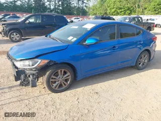 2017 Hyundai Elantra SE with VIN 5NPD84LF7HH014350, listed as a IAAI auction lot 42044390 with 149,926 mi miles. Bid and sale history available at carsss.com. Image 2.
