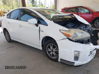 2011 Toyota Prius I with VIN JTDKN3DU7B0319732, listed as a IAAI auction lot 42114036 with 286,315 mi miles. Bid and sale history available at carsss.com. Image 1.
