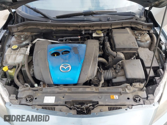 2012 Mazda Mazda3 i Touring with VIN JM1BL1L84C1671872, listed as a IAAI auction lot 42116842 with 85,343 mi miles. Bid and sale history available at carsss.com. Image 10.
