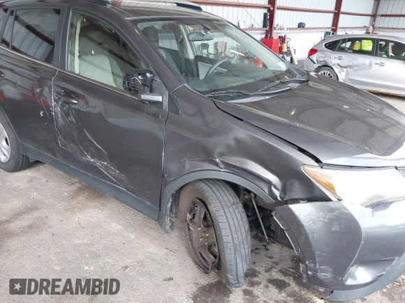 2015 Toyota RAV4 LE with VIN JTMBFREV0FJ044955, listed as a IAAI auction lot 41965740 with 119,311 mi miles. Bid and sale history available at carsss.com. Image 6.