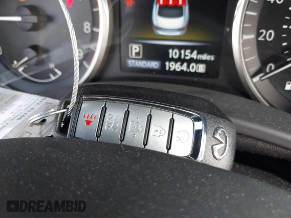 2024 Infiniti Q50 Sensory with VIN JN1EV7CP8RM601738, listed as a IAAI auction lot 42068560 with 10,154 mi miles and . Bid and sale history available at DreamBid. Image 11.