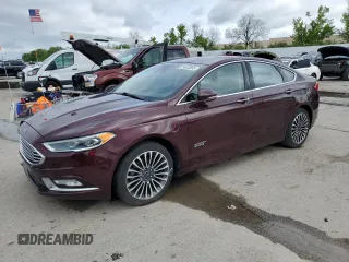 2017 Ford Fusion Titanium with VIN 3FA6P0SU9HR255186, listed as a Copart auction lot 54653895 with 108,626 mi miles and Salvage title. Bid and sale history available at DreamBid. Image 1.