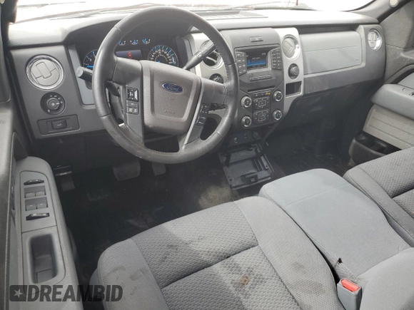 2014 Ford F-150 XL with VIN 1FTFX1ET5EKE99159, listed as a Copart auction lot 58638815 with 82,120 mi miles and Salvage title. Bid and sale history available at DreamBid. Image 8.