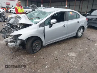 2015 Honda Civic LX with VIN 19XFB2F58FE259113, listed as a IAAI auction lot 42160013 with Not provided miles and . Bid and sale history available at DreamBid. Image 17.