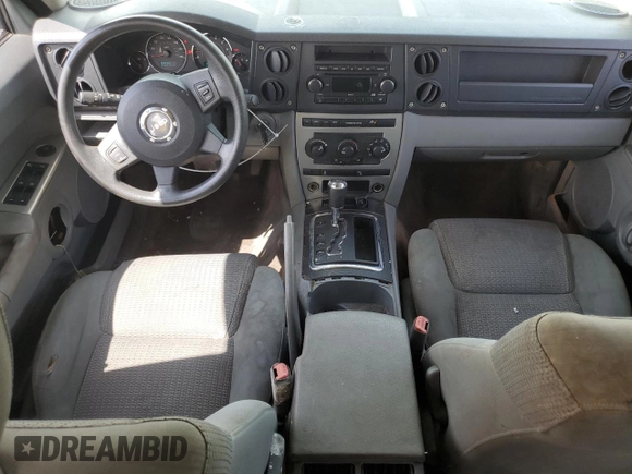 2006 Jeep Commander with VIN 1J8HG48K96C293473, listed as a Copart auction lot 70636554 with 240,013 mi miles and Salvage Title. Bid and sale history available at carsss.com. Image 8.
