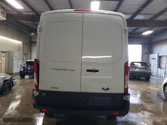 2016 Ford Transit Cargo Van with VIN 1FTYR2CG2GKB23942, listed as a Copart auction lot 79531364 with 204,415 mi miles and Salvage Title. Bid and sale history available at carsss.com. Image 6.
