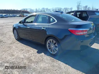 2013 Buick Verano Leather Group with VIN 1G4PS5SK0D4145408, listed as a IAAI auction lot 41902567 with 129,697 mi miles. Bid and sale history available at carsss.com. Image 3.