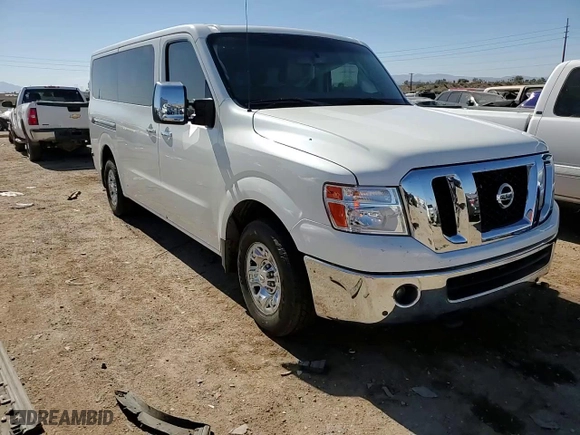 2017 Nissan NV Passenger SL with VIN 5BZAF0AA5HN852370, listed as a Copart auction lot 78544714 with 71,215 mi miles and Salvage Title. Bid and sale history available at carsss.com. Image 11.
