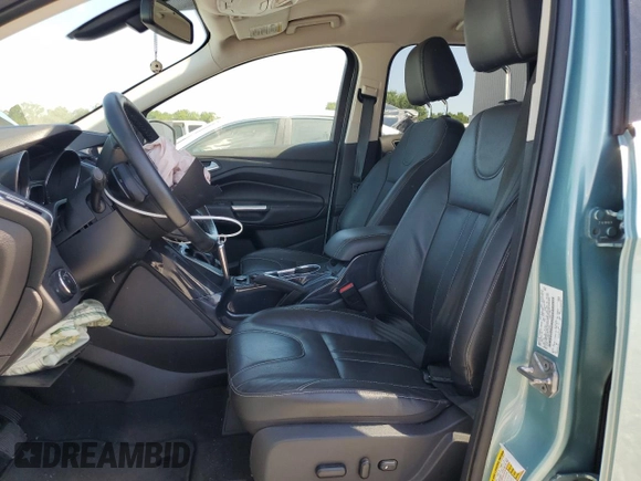 2013 Ford Escape Titanium with VIN 1FMCU0J95DUD15353, listed as a Copart auction lot 53604625 with 49,652 mi miles and Salvage Title. Bid and sale history available at carsss.com. Image 7.