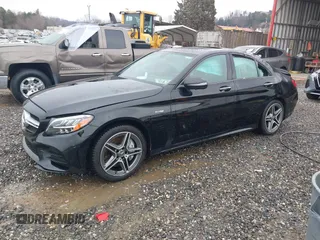2019 Mercedes-Benz C 43 AMG with VIN 55SWF6EB9KU291767, listed as a IAAI auction lot 41584111 with 77,740 mi miles and . Bid and sale history available at DreamBid. Image 2.