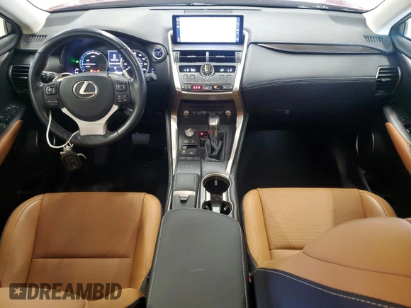 2020 Lexus NX 300h with VIN JTJGJRDZ2L5005228, listed as a Copart auction lot 60477955 with 59,587 mi miles and Salvage title. Bid and sale history available at DreamBid. Image 8.
