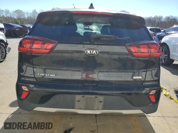 2020 Kia Niro LX with VIN KNDCB3LC7L5426788, listed as a Copart auction lot 79308844 with 68,739 mi miles and Salvage Title. Bid and sale history available at carsss.com. Image 6.