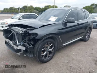 2023 BMW X3 sDrive30i with VIN 5UX43DP09P9R23362, listed as a IAAI auction lot 41709641 with 30,696 mi miles and . Bid and sale history available at DreamBid. Image 19.