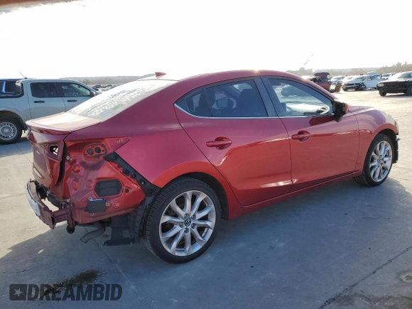 2015 Mazda 3 S Grand Touring with VIN JM1BM1W38F1228979, listed as a Copart auction lot 87302404 with 113,510 mi miles and Salvage Title. Bid and sale history available at DreamBid. Image 3.