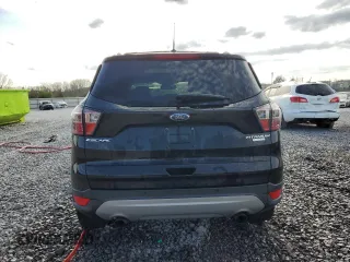 2017 Ford Escape Titanium with VIN 1FMCU0J92HUB12281, listed as a Copart auction lot 49615875 with 126,590 mi miles and Salvage Title. Bid and sale history available at carsss.com. Image 6.