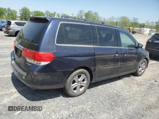 2008 Honda Odyssey Touring z VIN 5FNRL38978B099190, wystawiony jako Copart lot #55905235 z przebiegiem 135 559 mil mil oraz Szkoda całkowita • Salvage title. Historia ofert i sprzedaży dostępna na DreamBid. Obrazek 3.