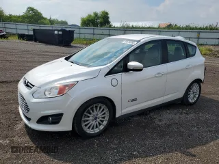 2016 Ford C-Max Energi SEL with VIN 1FADP5CU2GL119952, listed as a Copart auction lot 59575884 with 76,790 mi miles and Salvage Title. Bid and sale history available at carsss.com. Image 1.