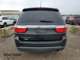 2013 Dodge Durango SXT with VIN 1C4RDHAG5DC552474, listed as a Copart auction lot 65185985 with 179,910 mi miles and Clean title. Bid and sale history available at DreamBid. Image 6.