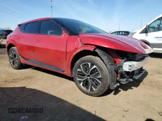 2023 Kia EV6 GT-Line with VIN KNDC44LA8P5116511, listed as a Copart auction lot 50601265 with 0 mi miles and Salvage Title. Bid and sale history available at carsss.com. Image 4.