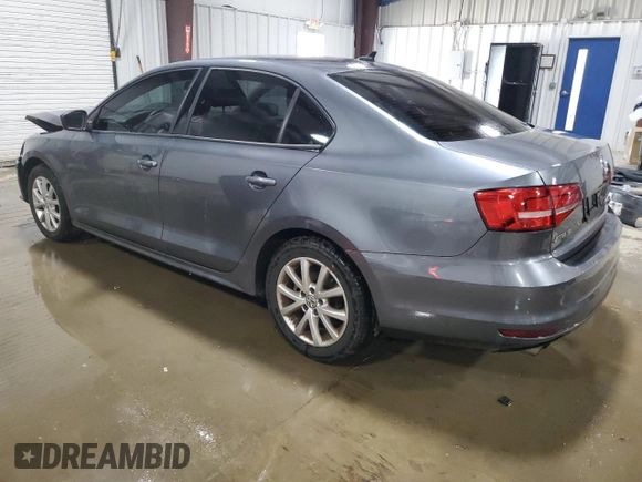 2015 Volkswagen Jetta SE with VIN 3VWD07AJ6FM343142, listed as a Copart auction lot 62472655 with 117,349 mi miles and Salvage title. Bid and sale history available at DreamBid. Image 2.