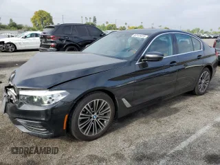 2019 BMW 5 Series 530i with VIN WBAJA5C56KWW21830, listed as a Copart auction lot 63141415 with 87,168 mi miles and Salvage title. Bid and sale history available at DreamBid. Image 1.