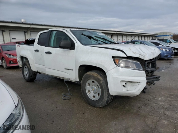 2017 Chevrolet Colorado 4WD WT with VIN 1GCGTBEN9H1254625, listed as a Copart auction lot 86548734 with 127,477 mi miles and Salvage Title. Bid and sale history available at carsss.com. Image 4.