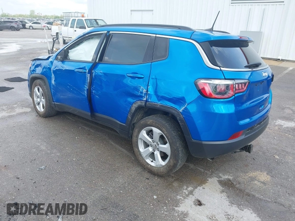2020 Jeep Compass Latitude with VIN 3C4NJCBB9LT236642, listed as a IAAI auction lot 42113938 with Not provided miles and . Bid and sale history available at DreamBid. Image 3.
